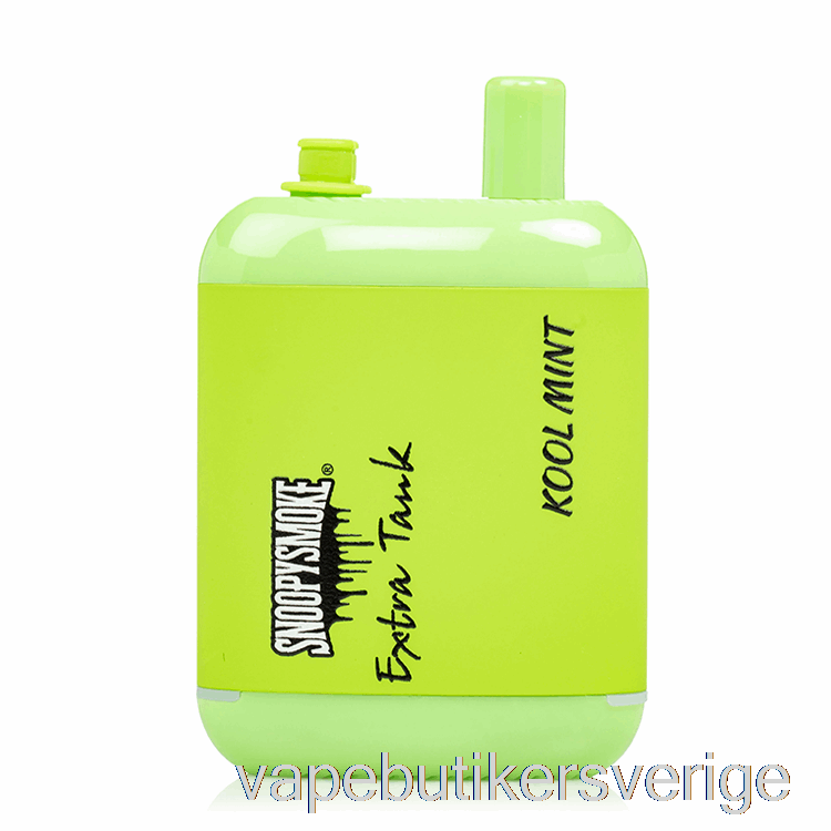 Vape Sverige Snoopy Smoke Extra Tank 2 15000 Disponibel Kool Mint